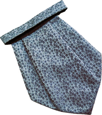 VOICI Grey color Self Design Cravat(Pack of 1)