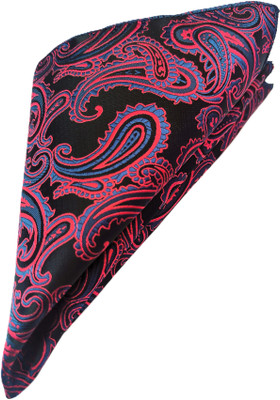 VOICI Printed Pure Satin Pocket Square
