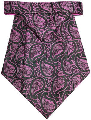 RIYASAT Paisley Cravat Ascot Tie for Men Self Tie Necktie and Pocket Square Cravat(Pack of 1)
