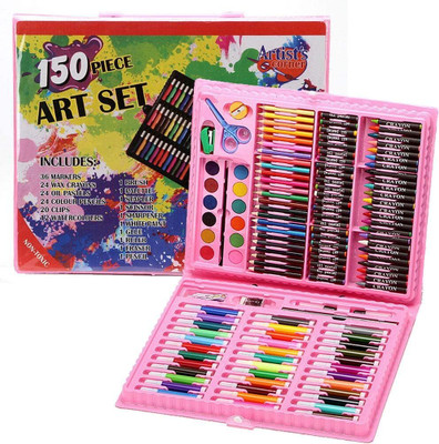 VENTERPRISE 150 color hexagon Shaped Color Pencils (Set of 1, Multicolor)(Set of 1, Multicolor)