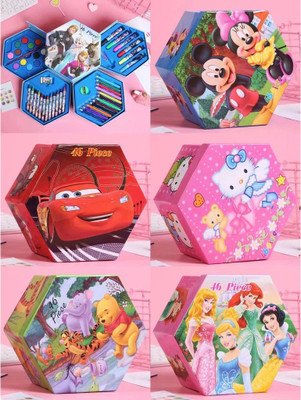 Basha mall Colors Box Color Pencil,Crayons,Water Color,(multicololr)