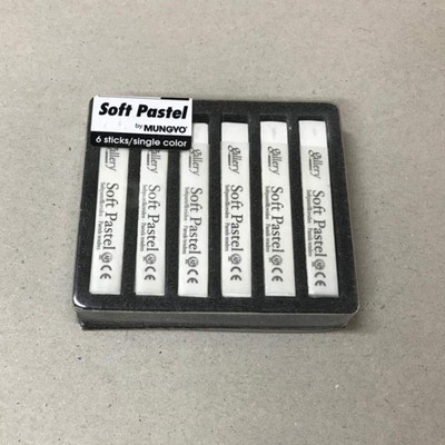 SAKURA Gallery Artists' Soft Pastel Square Shaped(WHITE Set of 6)