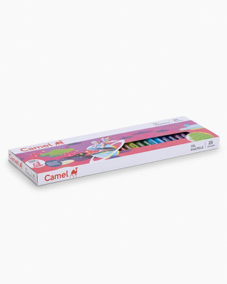 Camel Student Oil Pastels 25 shades(Multicolor)