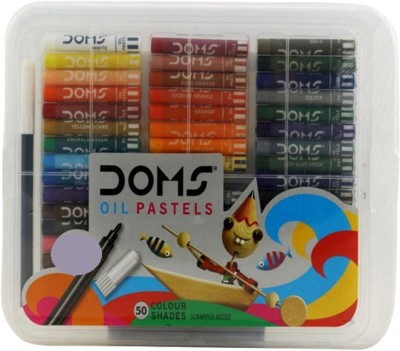 DOMS Oil Pastels 50 shades(Set of 1, Multicolor)