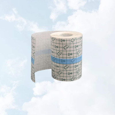 MAITRI ENTERPRISE Transparent Adhesive Bandage Dressing Wound Waterproof Sticker(2inch*5M)M103 Crepe Bandage(5 cm)
