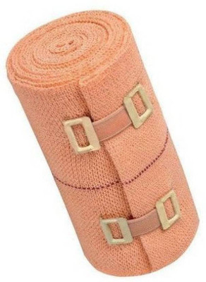 Barkati Premium Elastic Cotton Crepe Bandage (10cm X 4Mtr) for Injury & Pain Relief Crepe Bandage(10 cm)