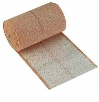 Swastika Life GSW Synoband Elastic Adhesive Bandage 10 cm* 4mtr 2.48 Crepe Bandage(10 cm)