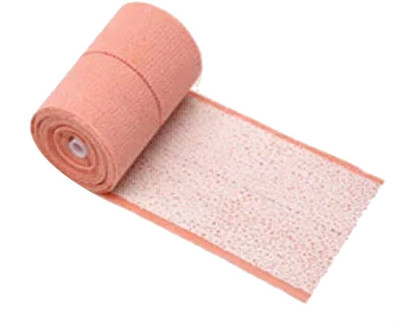 Swastika Life GSW Synoband Elastic Adhesive Bandage 10 cm* 4mtr 2.14 Crepe Bandage(10 cm)