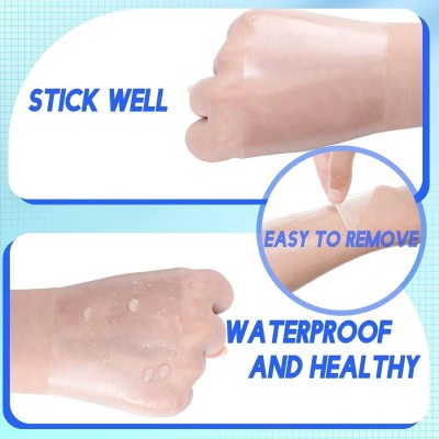 MAITRI ENTERPRISE Adhesive Transparent Bandage Dressing Wound Waterproof Sticker(7CM*10M)M02 Crepe Bandage(7 cm)