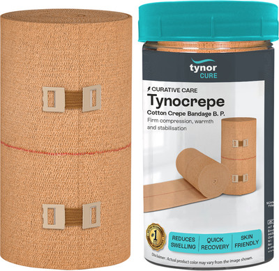 TYNOR Tynocrepe, Beige, 10cm x 4m, 1 Unit Crepe Bandage