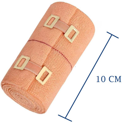 Maleno Cotton Crepe Bandage Width 10 cm (Pack of 1) Crepe Bandage(10 cm)