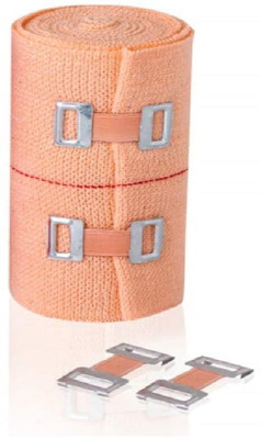 DUSSEN Crepe Bandage (10x4) - Soft , Sports Recovery - (Pack of 1) Crepe Bandage(10 cm)