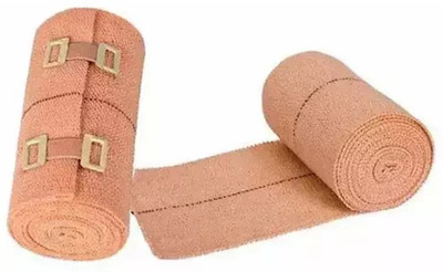 DOSCY Crepe Bandage (Pack of 2) 10cm X 4 Meter Crepe Bandage(10 cm)