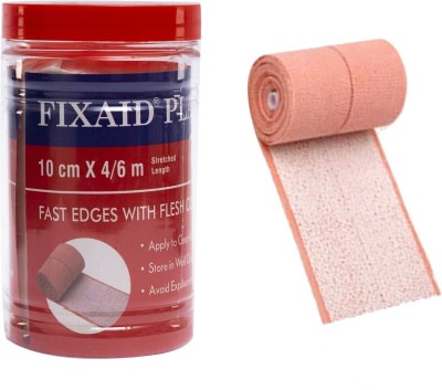 FIXAID Elastic Adhesive Tape / Bandage 10cm*4/6m (Stretched Length 4/6M) /Adhesive tape Crepe Bandage(8 cm)