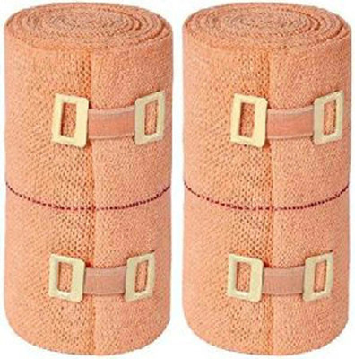 FASHARIOUS Crepe Bandage Pack Of 2 Crepe Bandage(10 cm)