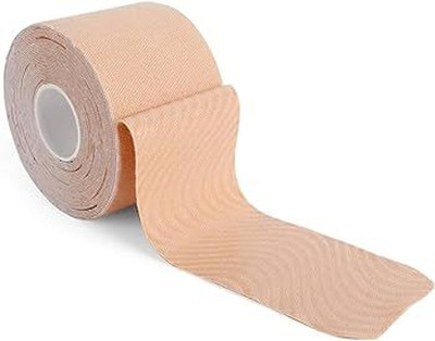 Mr fix Rigid tape for Physiotherapy Anti-Allergic (2.5 cm x 5m, Pack of 1) Crepe Bandage(5 cm)