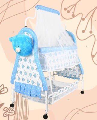 Dugri NEW BORN BABY SWING CRADLE(Blue)