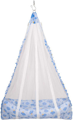 Kian BABY PREMIUM NET SWING CRADLE(Blue)