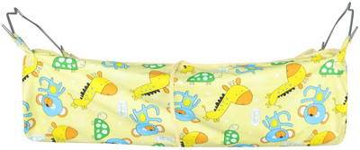 VIJYAS MART Cradle Cloth with Soft Net with H(Yellow)