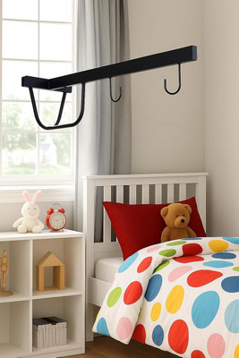 MINIKIDZ New Born Baby Window Hanger Cradle for Baby(Black)