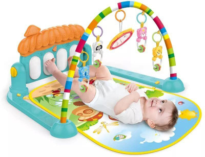 J K INTERNATIONAL Play Gym & Mat for Babies Infant New Born Baby Gifts Fitness Rack(Multicolor)
