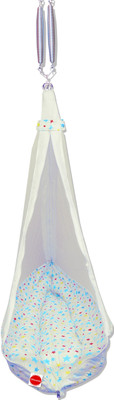 VParents Joy baby cradle with Attached bed and Mosquito net(Blue)