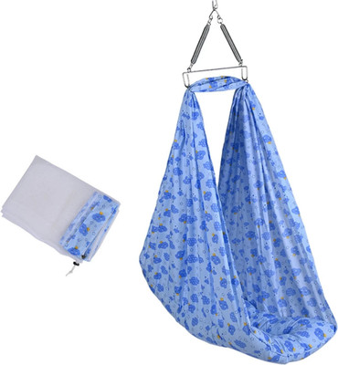 Kian Baby Normal Net Swing Cradle with Spring(Blue)