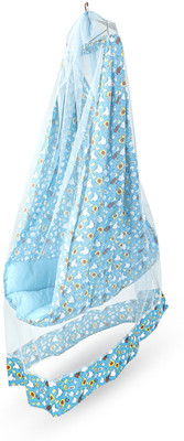 baybee Newborn Baby Swing Hanging Cradle for Baby with Mosquito Net Baby Cradle Swings(Blue)
