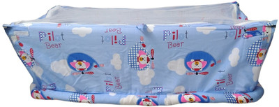 My Baby New Born Baby Palna, Zula, Hammock, Baloon Khoya, Swing with Mosquito Net(Blue)