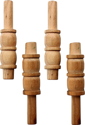 REINDEER Sports Wooden Cricket Bails - Lightweight Waterproof Universal Fit Standard Bail(Pack of  4)