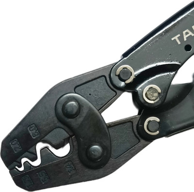 BALRAMA Taparia CTR16 Crimping Tool Capacity 1.5 - 16 mm² Heavy Duty Ratchet Handle CTR Offers 5 Point Crimping Capacity Manual Hydraulic Crimper