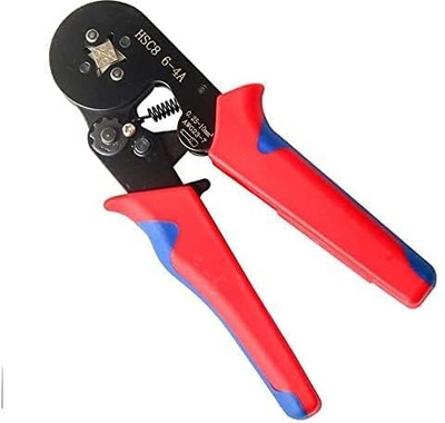 Calldrishe 1 Wire Stripper Self Adjusting Crimping Plier Ratcheting Ferrule Crimper Tool Manual Crimper