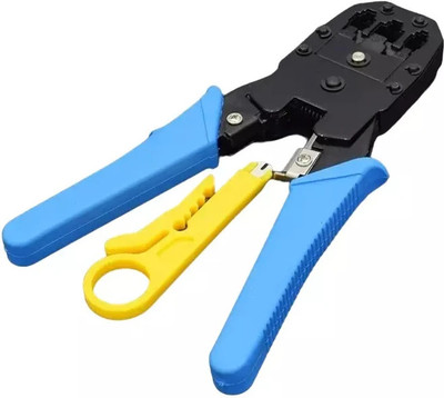 EXPERTRONICS 3 in 1 Modular Crimping Tool, Rj45, Rj11 Cat5e/cat6 LAN Cutter 3 in 1 Modular Crimping Tool, Rj45, Rj11 Cat5e/cat6 LAN Cutter Manual Crimper