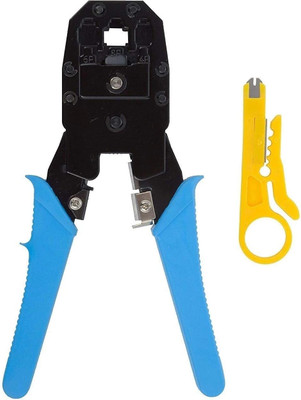 BALRAMA Dual Modular Network RJ45 RJ11 RJ12 Crimping Tool (3 in 1 Modular) Dual Modular Network RJ45 RJ11 RJ12 Crimping Tool (3 in 1 Modular) Manual Hydraulic Crimper