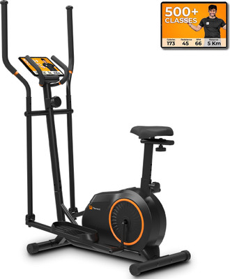 Flexnest Flextrainer EZ Bluetooth Enabled Elliptical Max Weight 160kgs 1 Year Warranty Cross Trainer(Black)