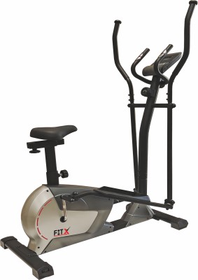 FitX ELLIPTICAL CROSS TRAINER -572 HIGH END HOME USE WITH CYCLING Cross Trainer(Grey, Black)