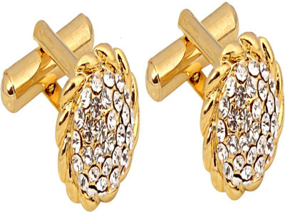 house of common Brass Cufflink(Gold)
