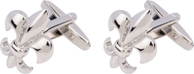 house of common Brass Cufflink(Silver)