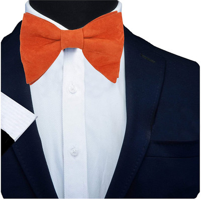 AXLON Silk Cufflink & Tie Pin Set(Orange)