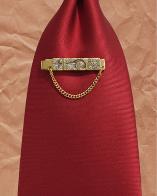 LUXURIOUS DESIGN Alloy Tie Pin(Gold)