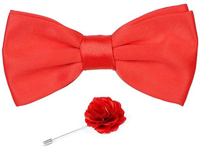 AXLON Silk Cufflink & Tie Pin Set(Red)