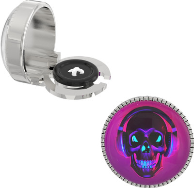 The Smart Buttons Alloy Cufflink(White)