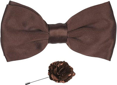 AXLON Silk Cufflink & Tie Pin Set(Brown)