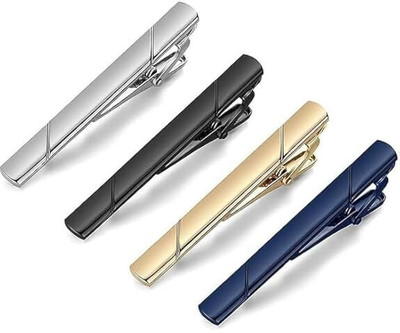 KB CREATION Metal Tie Pin(Blue, Silver, Black, Gold)