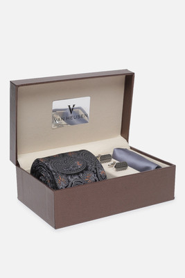 VAN HEUSEN Metal Cufflink Set(Grey)