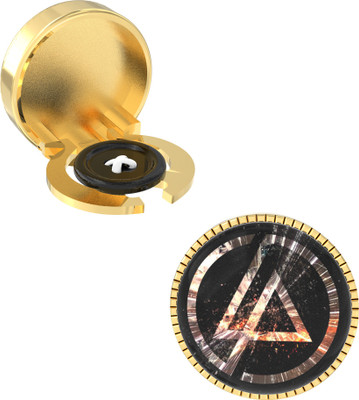 The Smart Buttons Alloy Cufflink(Gold)