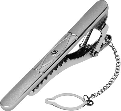David Klein Metal Tie Pin(Silver)