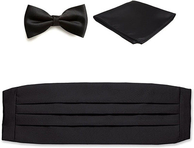 DTS Satin Cufflink Set(Black)
