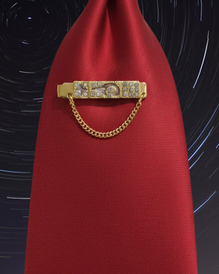 LUXURIOUS DESIGN Alloy Tie Pin(Gold)