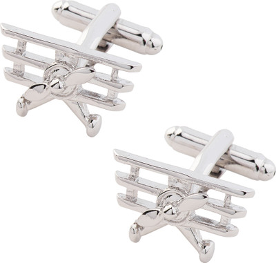 house of common Brass Cufflink(Silver)